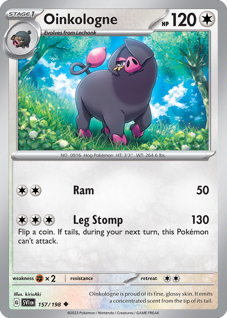 Oinkologne — SV01: Scarlet & Violet Base Set #157/198