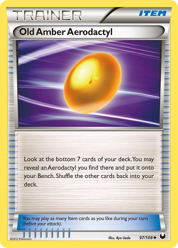 Old Amber Aerodactyl — Dark Explorers #97/108