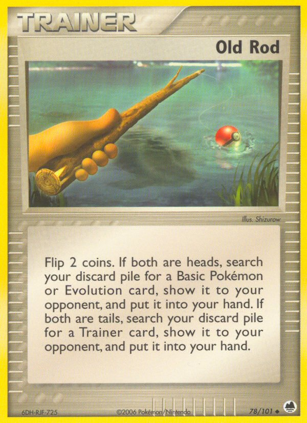 Old Rod — Dragon Frontiers #78/101