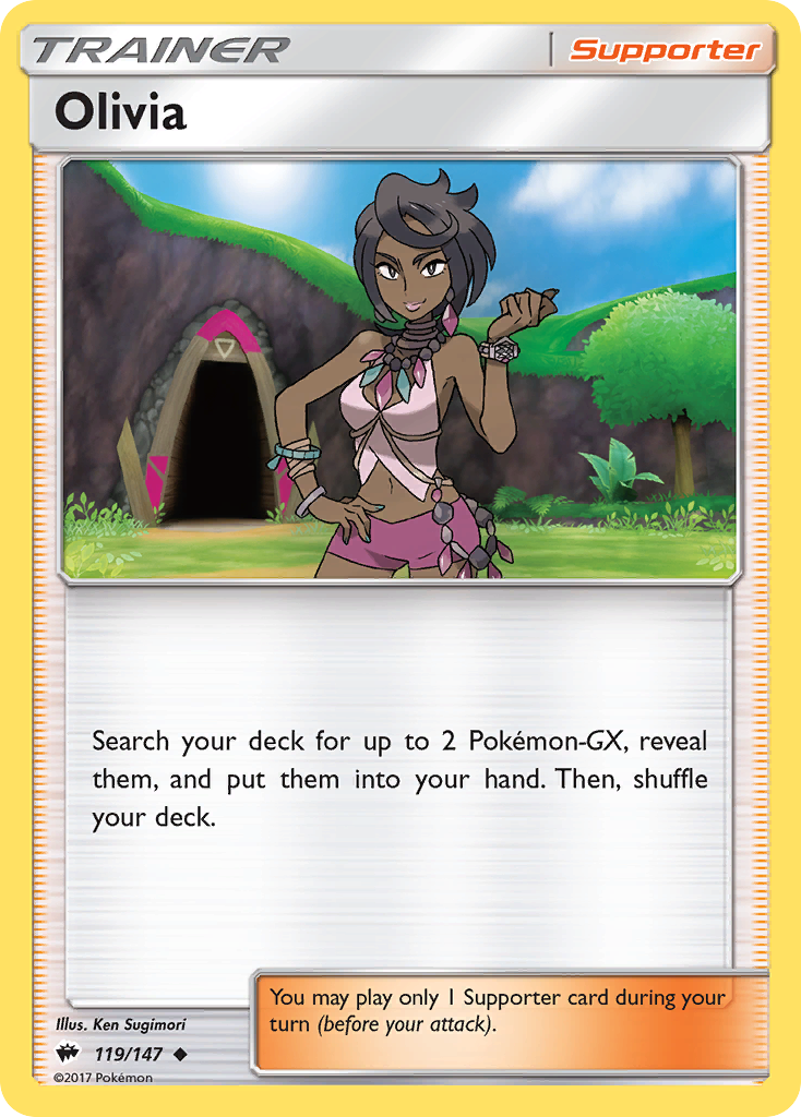 Olivia — SM - Burning Shadows #119/147