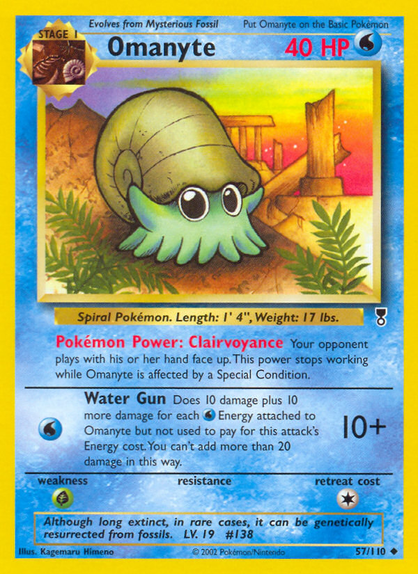 Omanyte — Legendary Collection #057/110