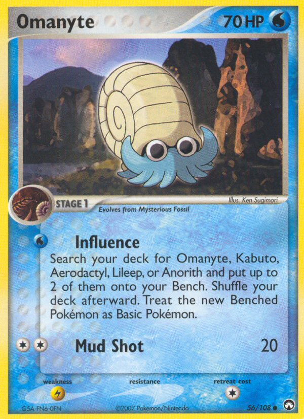 Omanyte — Power Keepers #56/108
