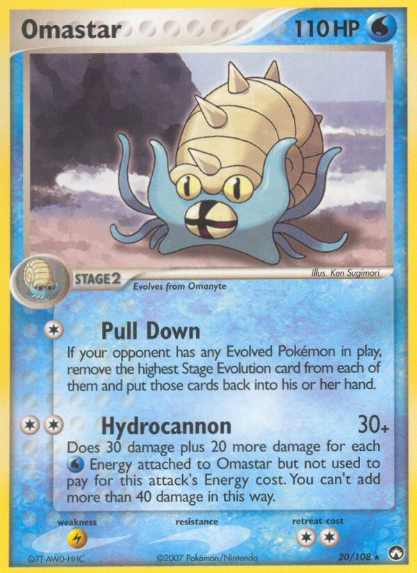 Omastar — Power Keepers #20/108