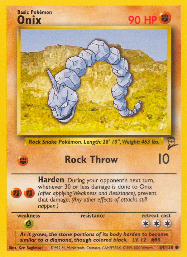 Onix — Base Set 2 #084/130