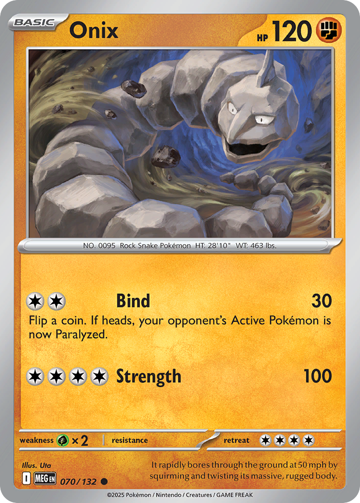 Onix — ME01: Mega Evolution #070/132