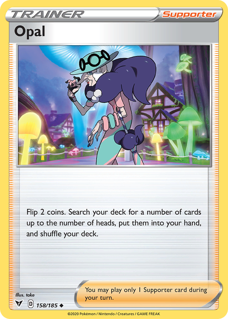 Opal — SWSH04: Vivid Voltage #158/185
