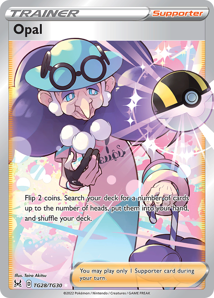 Opal — SWSH11: Lost Origin Trainer Gallery #TG28/TG30