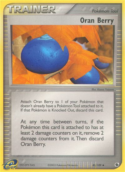 Oran Berry — League & Championship Cards #085/109