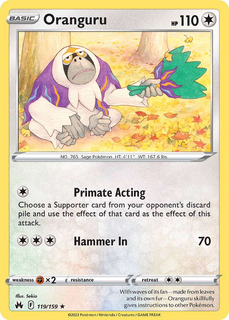 Oranguru — SWSH: Crown Zenith #119/159