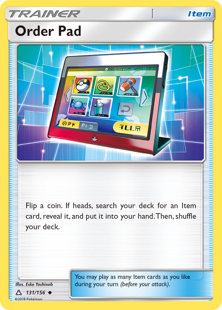 Order Pad — SM - Ultra Prism #131/156