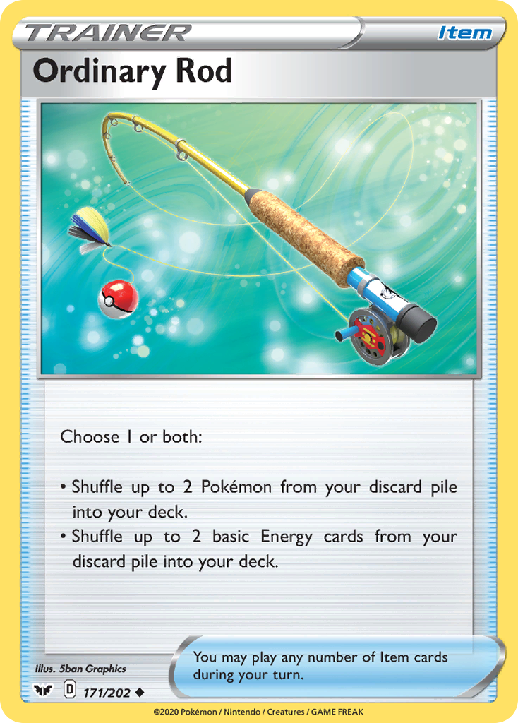 Ordinary Rod — SWSH01: Sword & Shield Base Set #171/202
