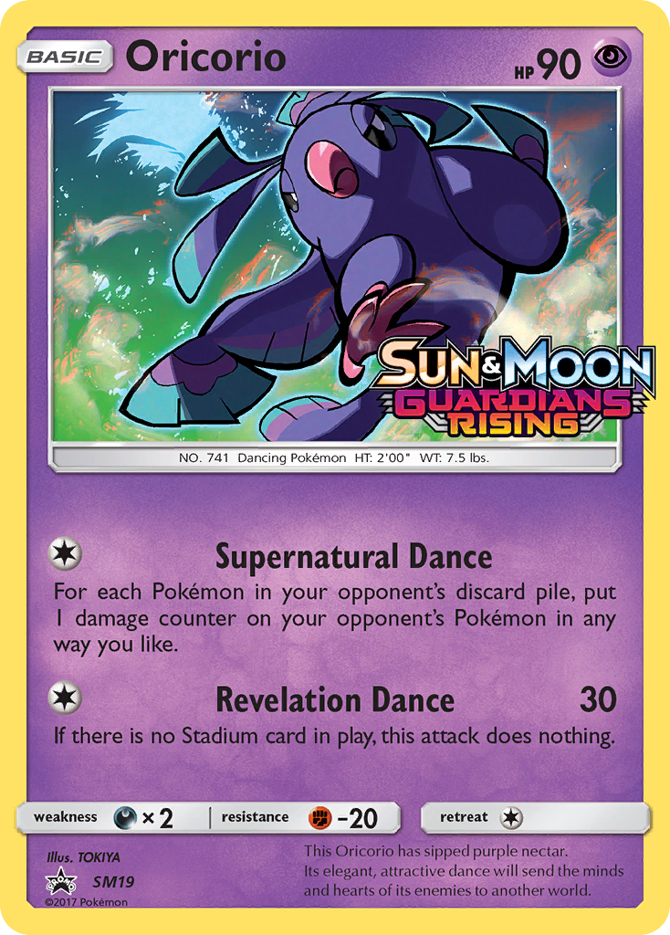 Oricorio — SM Promos #SM19