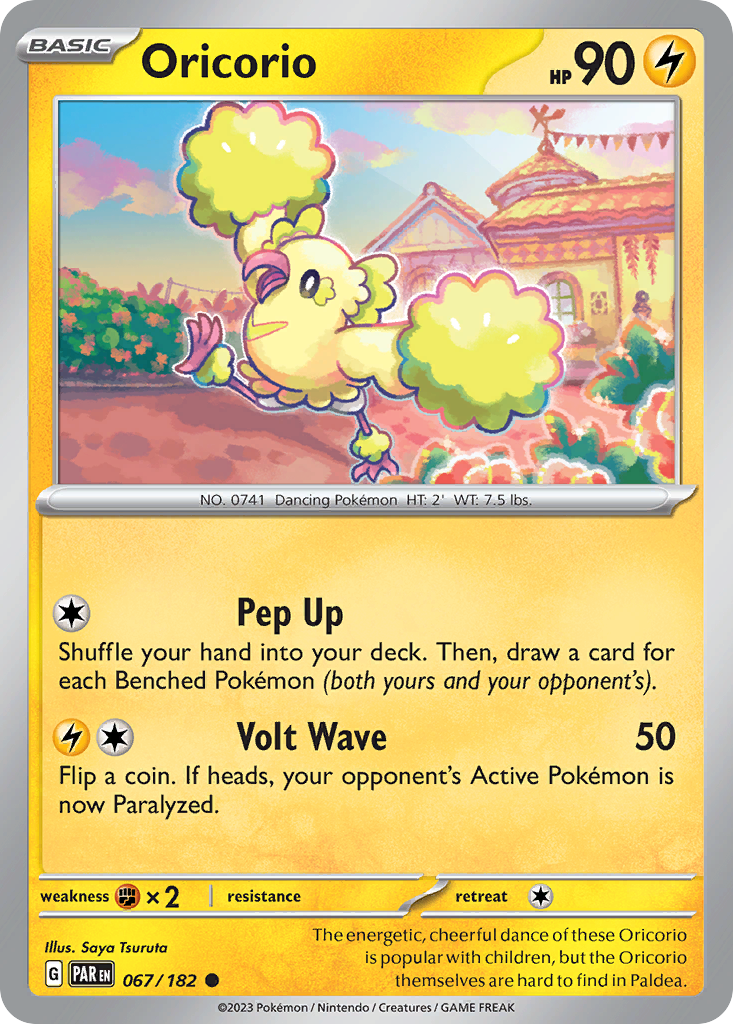 Oricorio — SV04: Paradox Rift #067/182