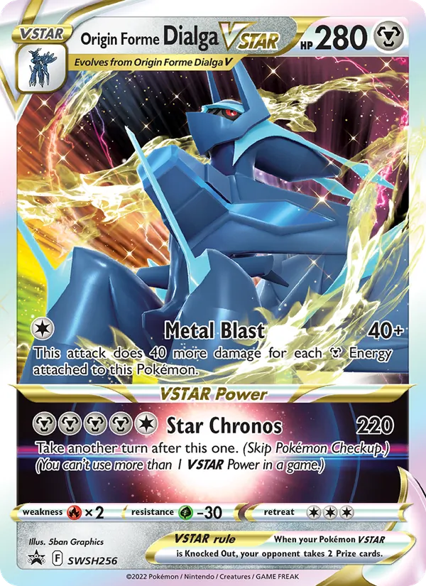 Origin Forme Dialga VSTAR — Jumbo Cards #SWSH256