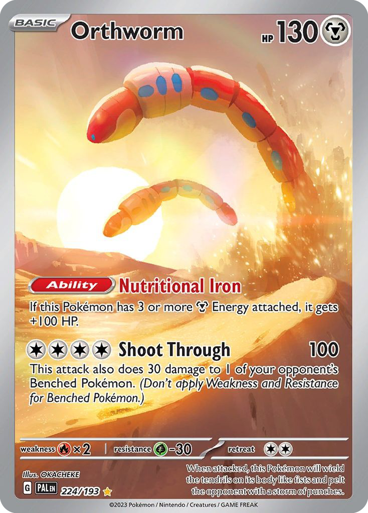 Orthworm — SV02: Paldea Evolved #224/193