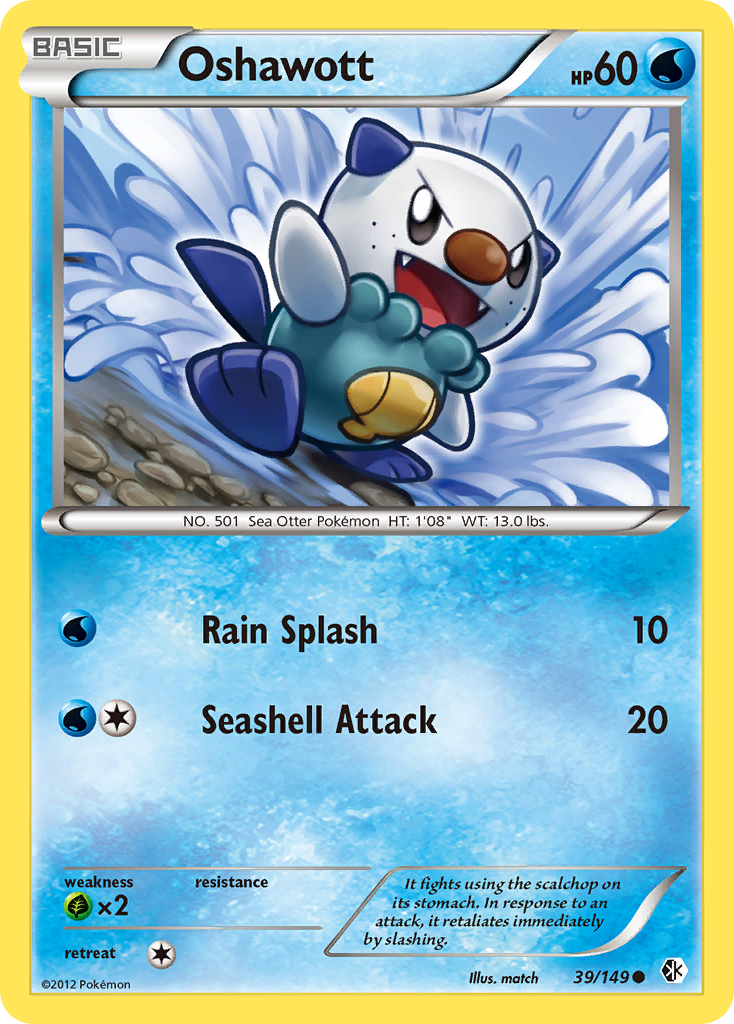 Oshawott — Boundaries Crossed #39/149