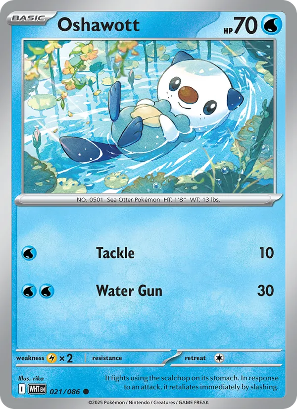 Oshawott (Poke Ball Pattern)