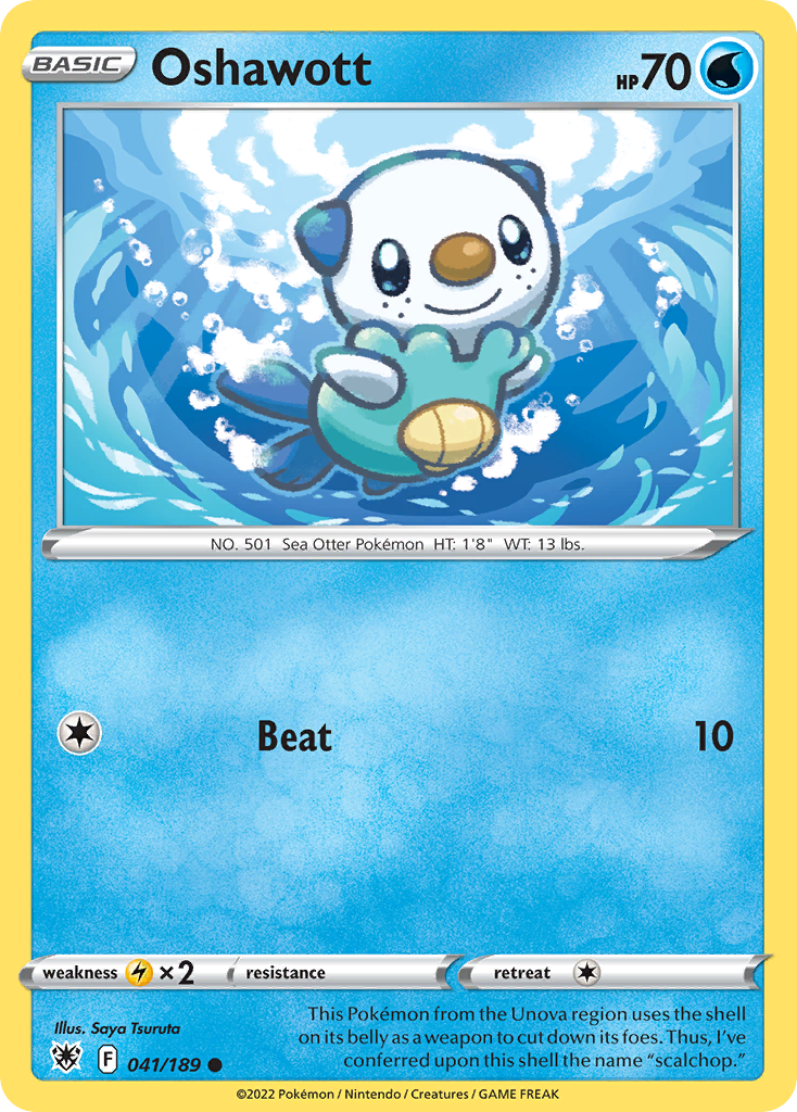 Oshawott — SWSH10: Astral Radiance #041/189