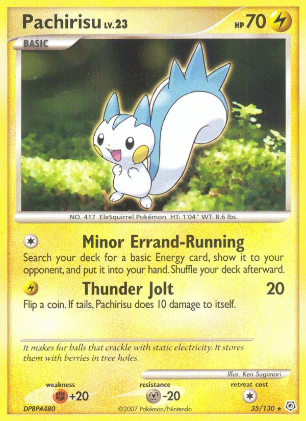 Pachirisu — Diamond and Pearl #35/130