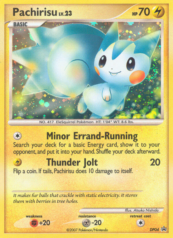 Pachirisu — Diamond and Pearl Promos #DP04