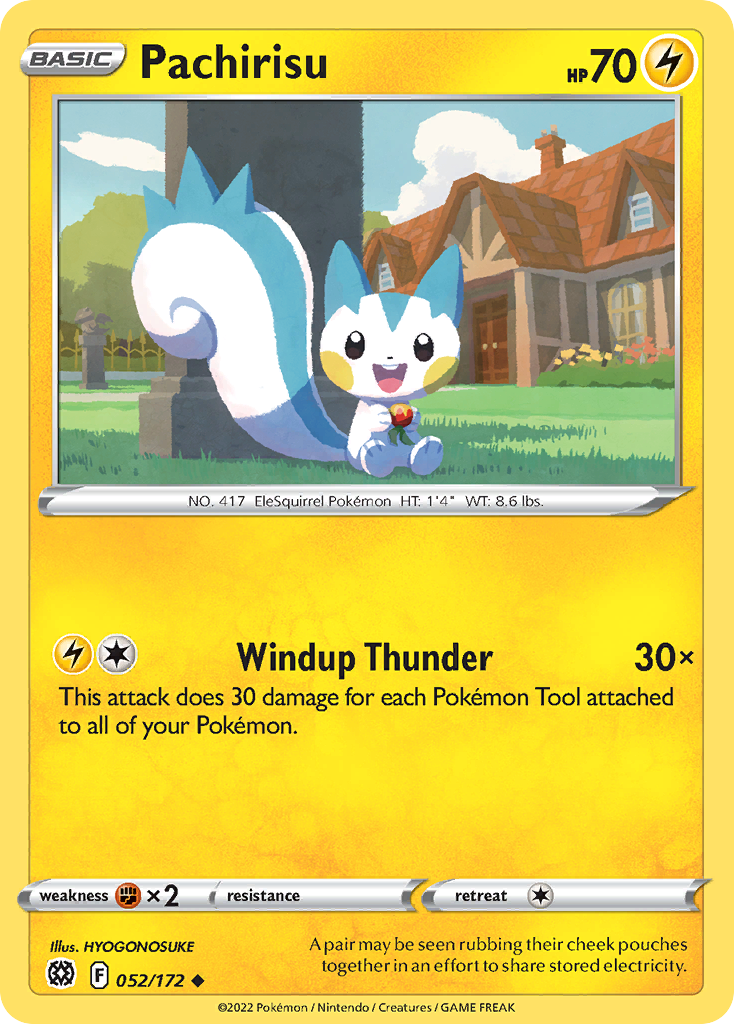 Pachirisu — Prize Pack Series Cards #052/172