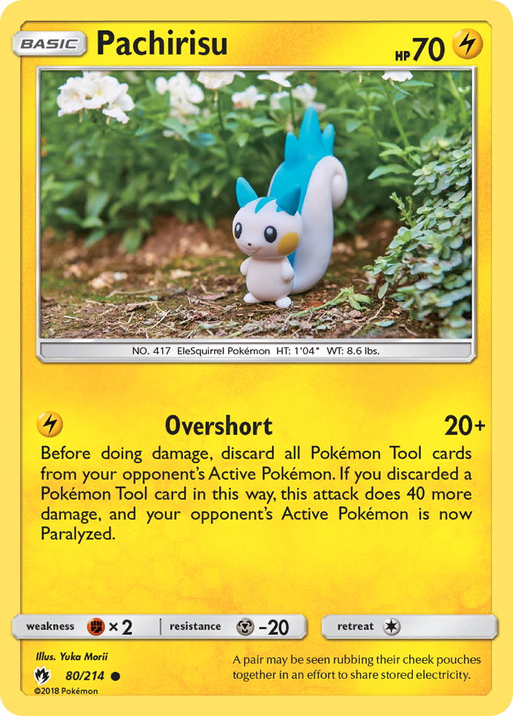 Pachirisu — SM - Lost Thunder #80/214