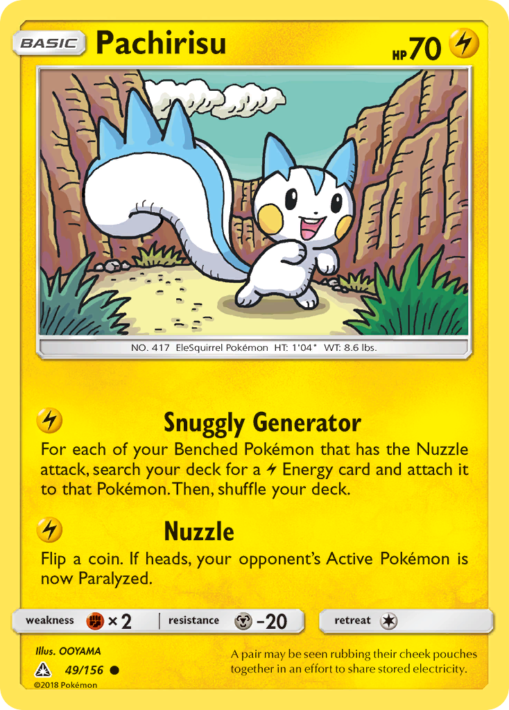 Pachirisu — SM - Ultra Prism #49/156