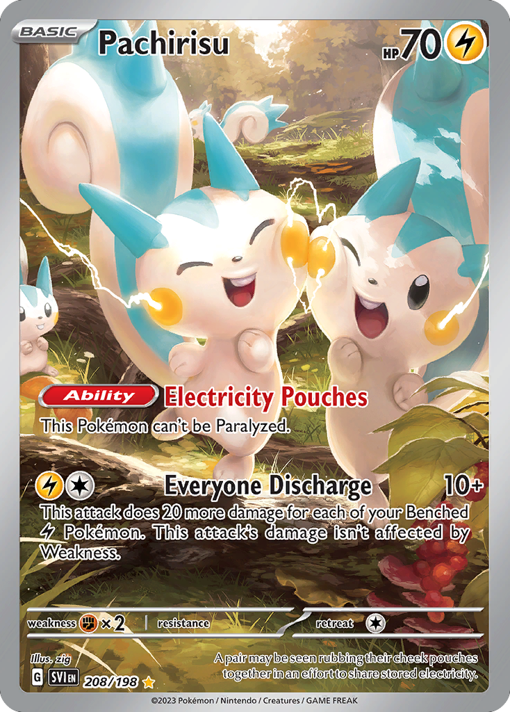 Pachirisu — SV01: Scarlet & Violet Base Set #208/198