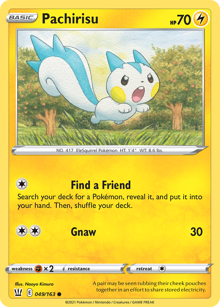 Pachirisu — SWSH05: Battle Styles #049/163