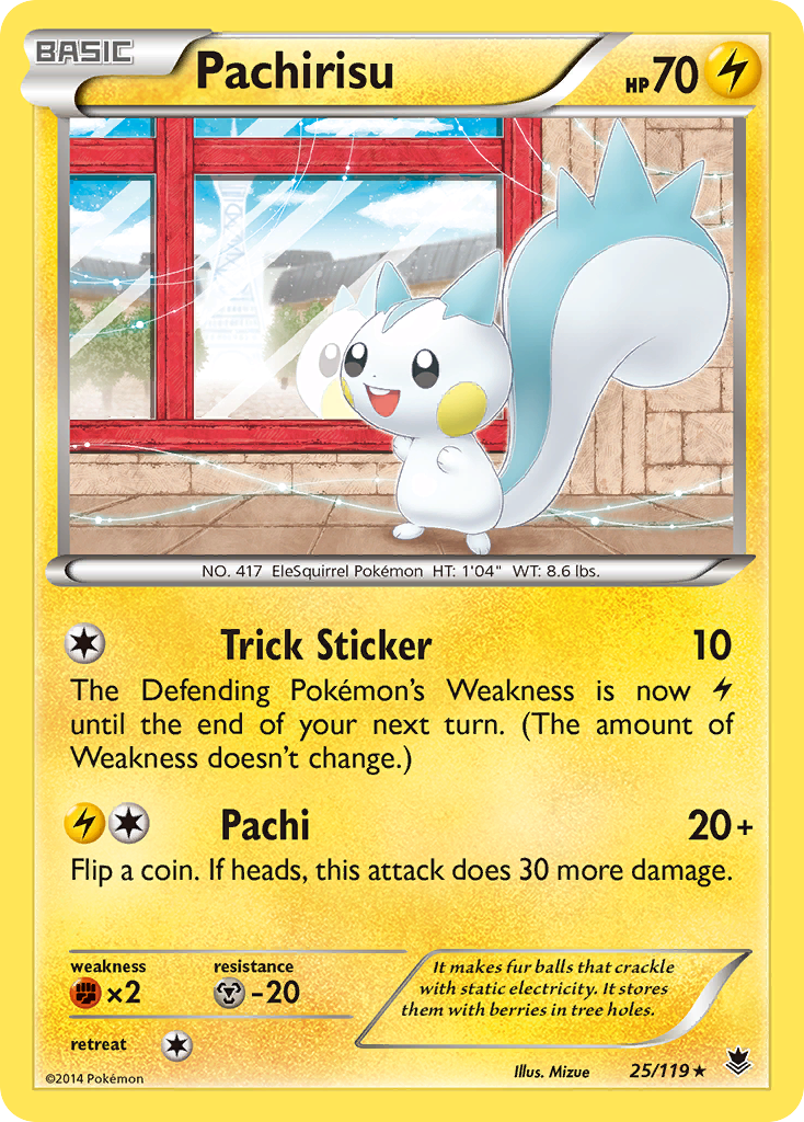 Pachirisu — XY - Phantom Forces #25/119