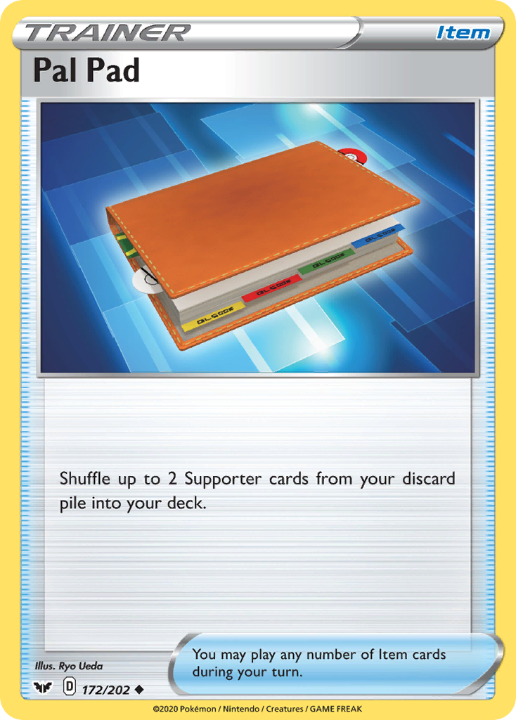 Pal Pad — SWSH01: Sword & Shield Base Set #172/202