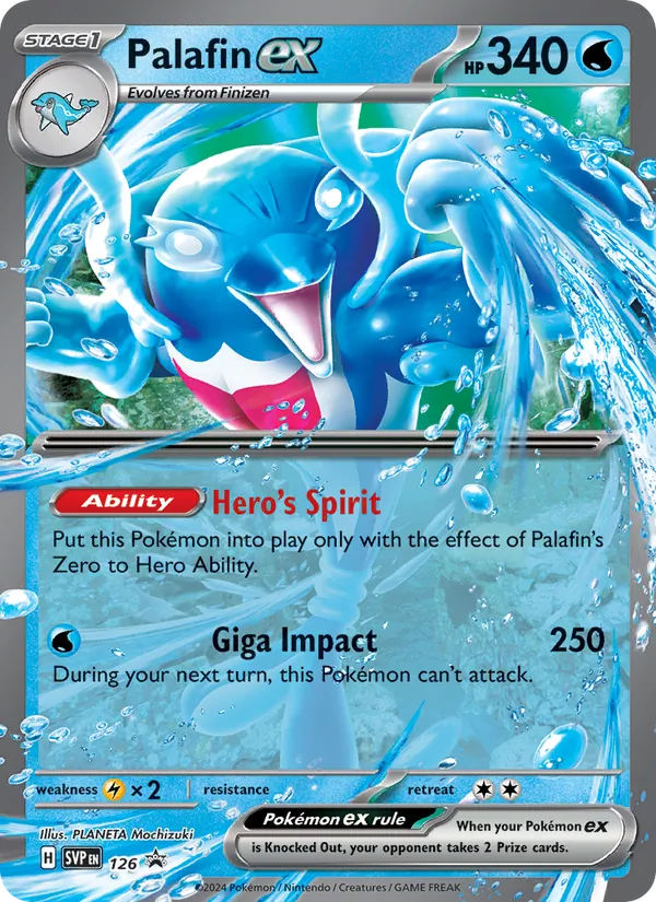 Palafin ex — Jumbo Cards #126