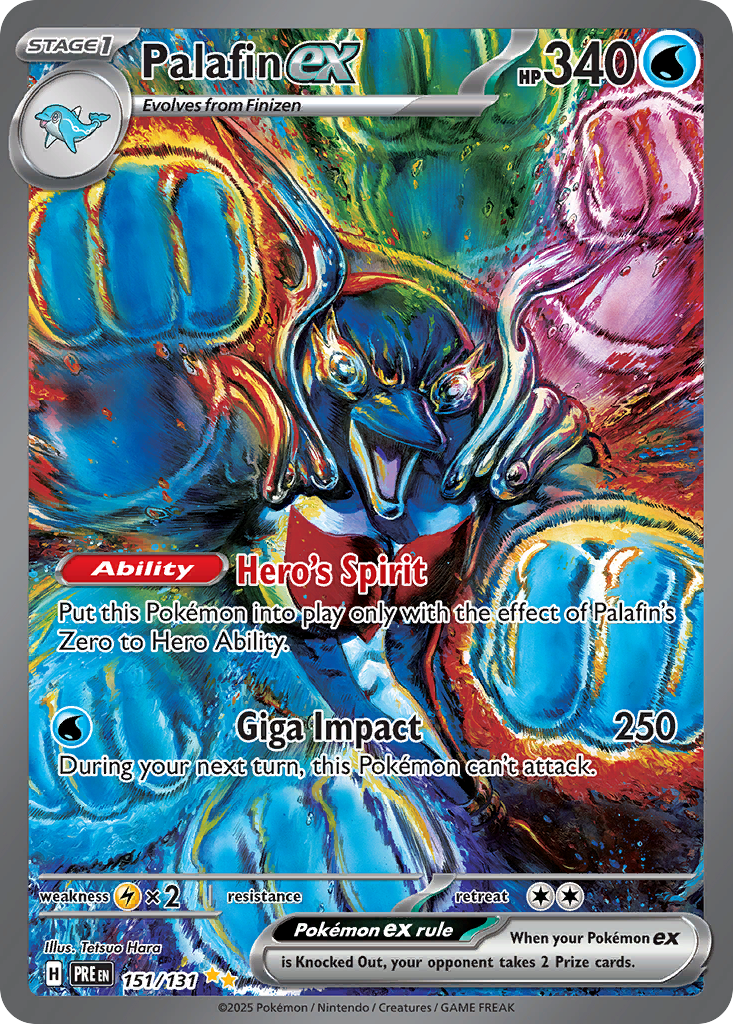 Palafin ex — SV: Prismatic Evolutions #151/131