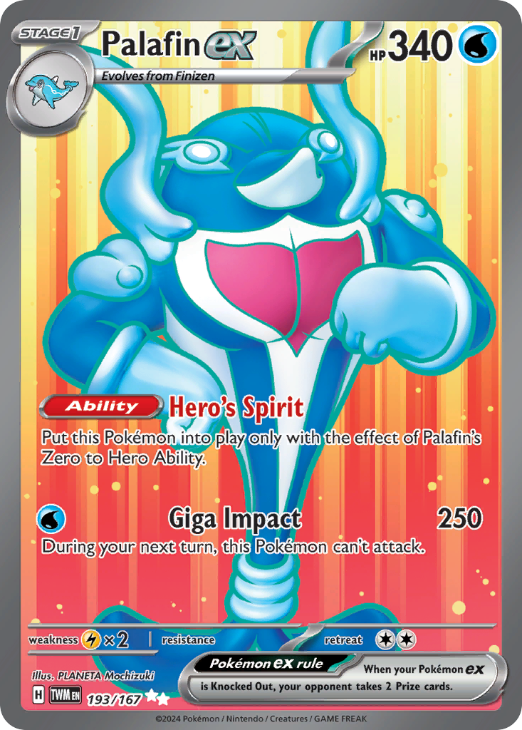 Palafin ex — SV06: Twilight Masquerade #193/167