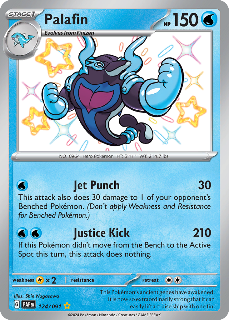 Palafin — SV: Paldean Fates #124/091