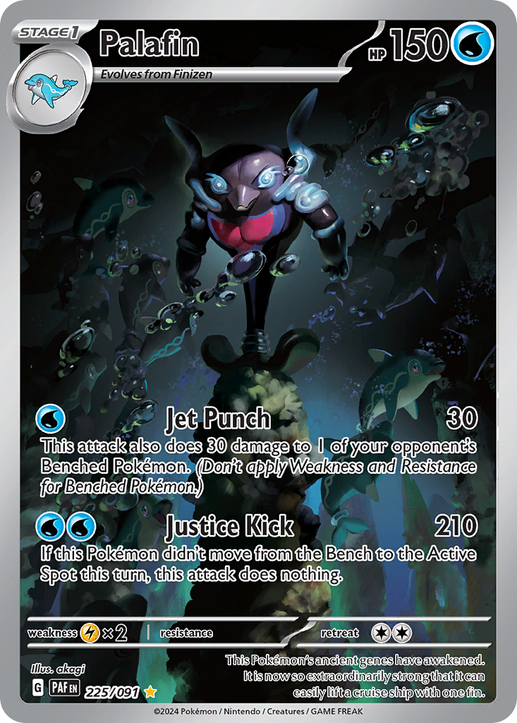 Palafin — SV: Paldean Fates #225/091