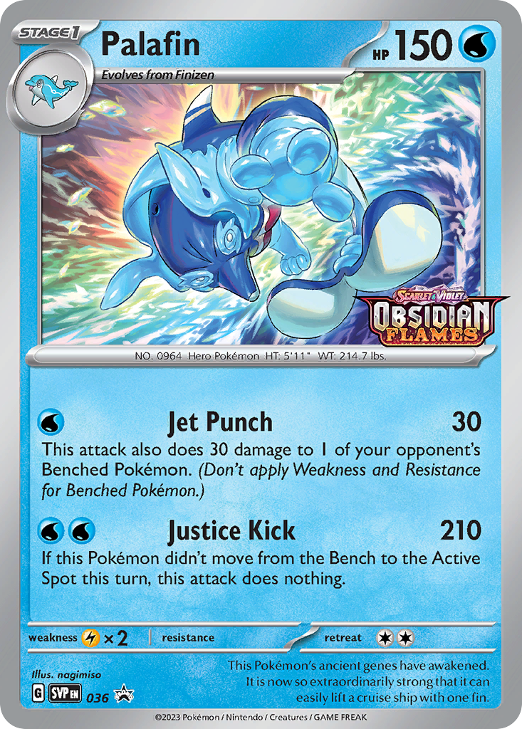 Palafin — SV: Scarlet & Violet Promo Cards #036