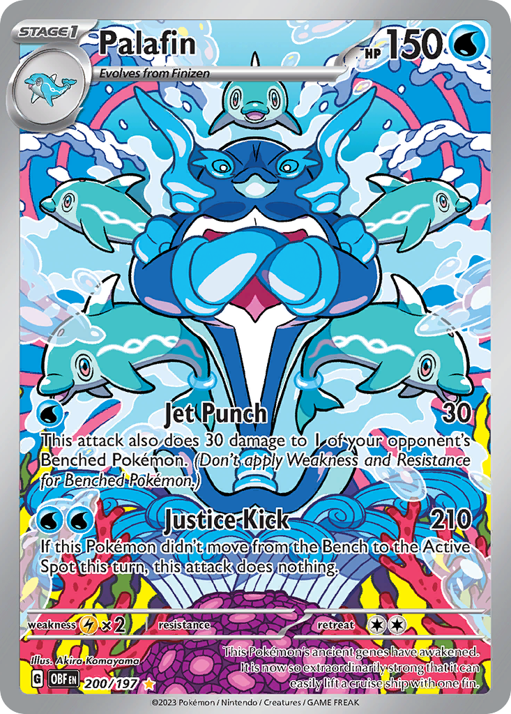 Palafin — SV03: Obsidian Flames #200/197