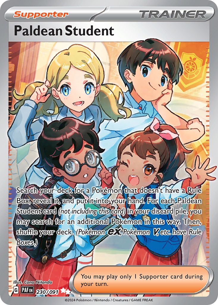 Paldean Student — SV: Paldean Fates #230/091