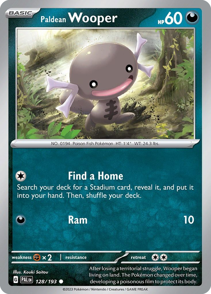 Paldean Wooper — SV02: Paldea Evolved #128/193