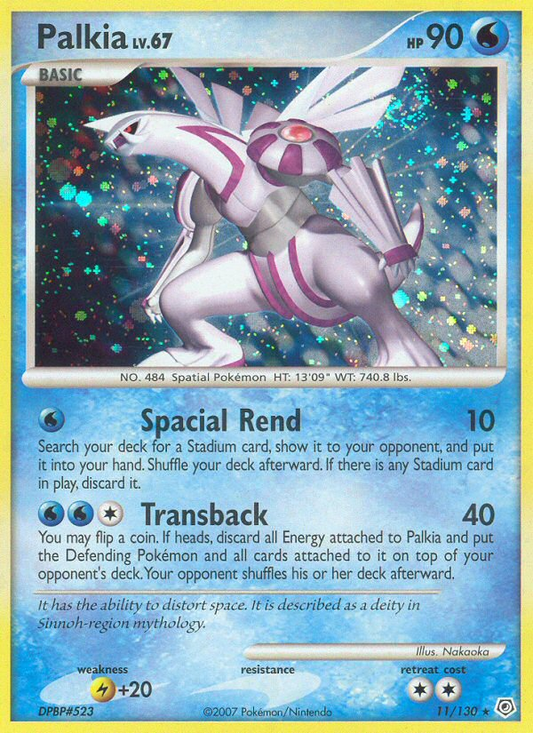 Palkia — Diamond and Pearl #11/130