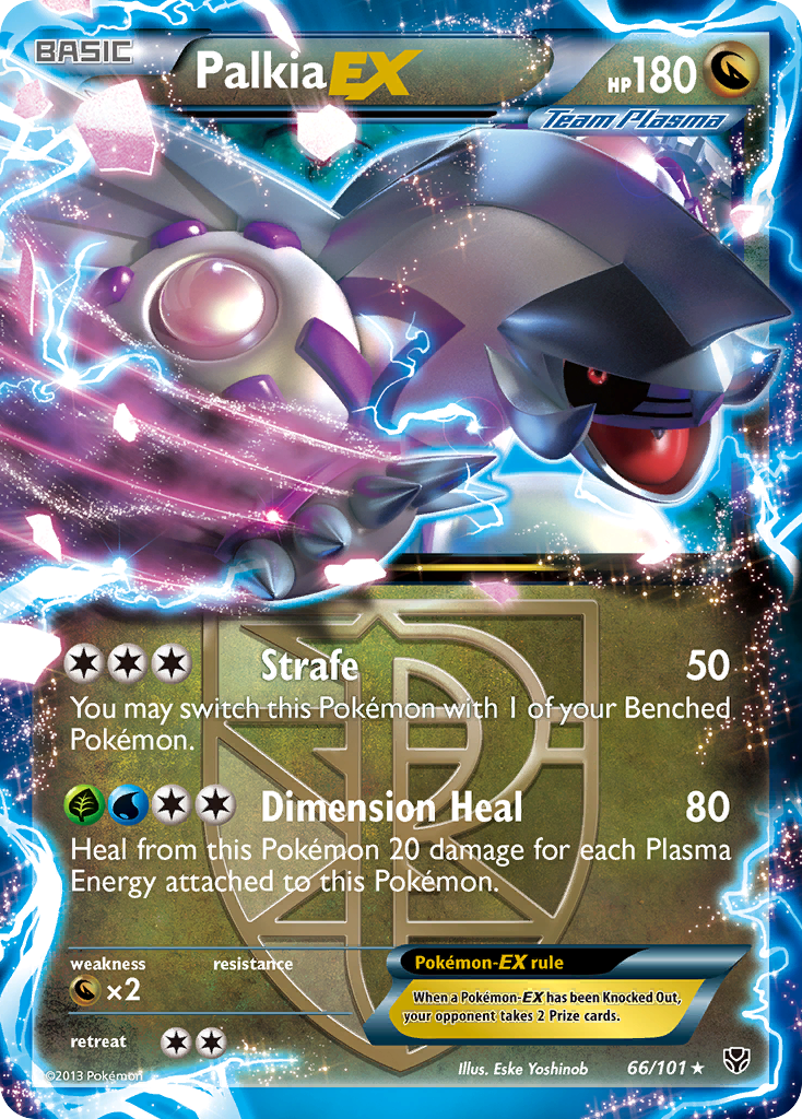 Palkia EX (Team Plasma) — Plasma Blast #66/101