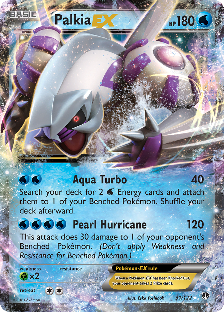 Palkia EX — XY - BREAKpoint #31/122