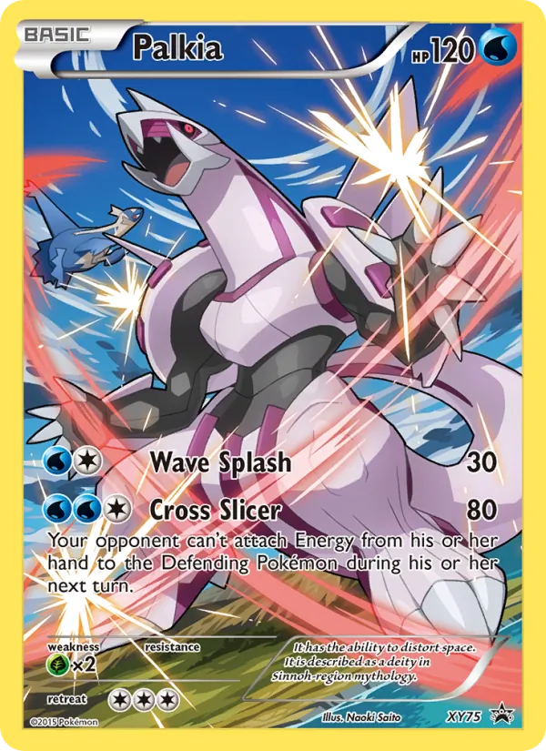 Palkia (Full Art Promo) — XY Promos #XY75
