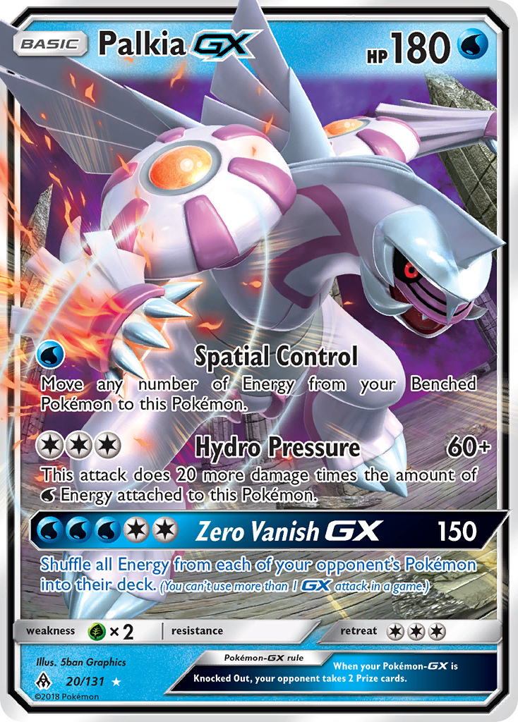 Palkia GX — SM - Forbidden Light #20/131