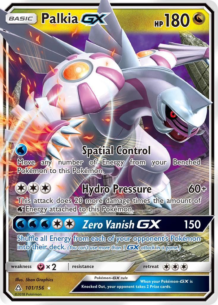 Palkia GX — SM - Ultra Prism #101/156