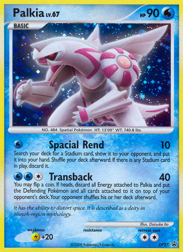 Palkia — Jumbo Cards #DP27