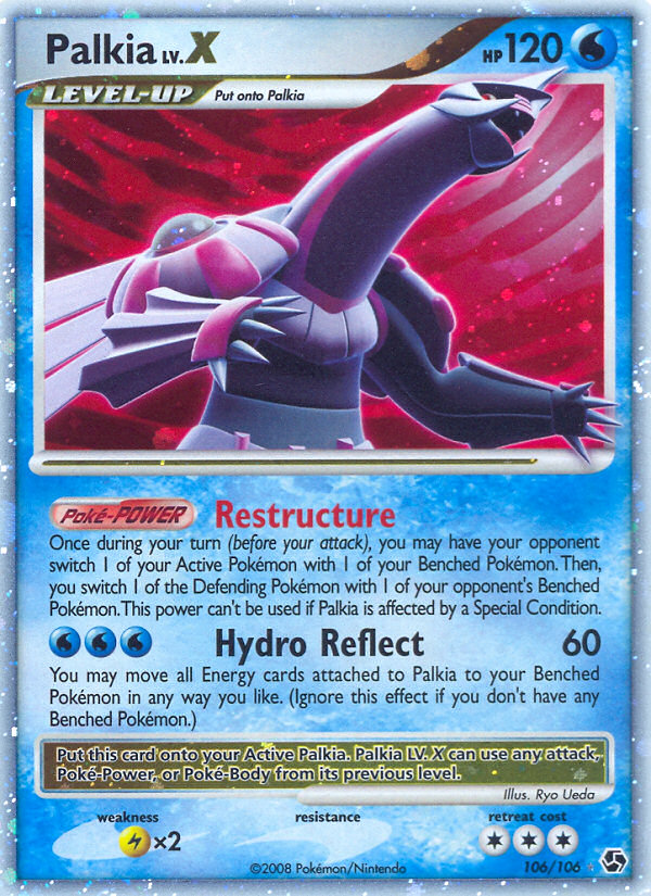 Palkia LV.X — Great Encounters #106/106