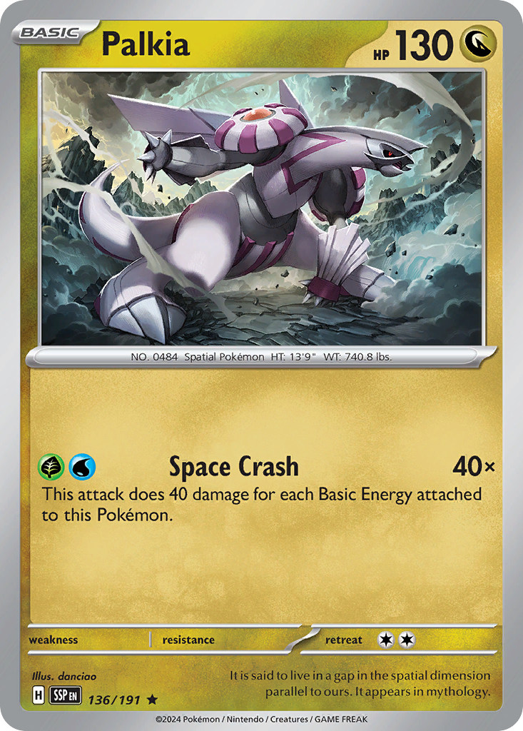 Palkia — SV08: Surging Sparks #136/191