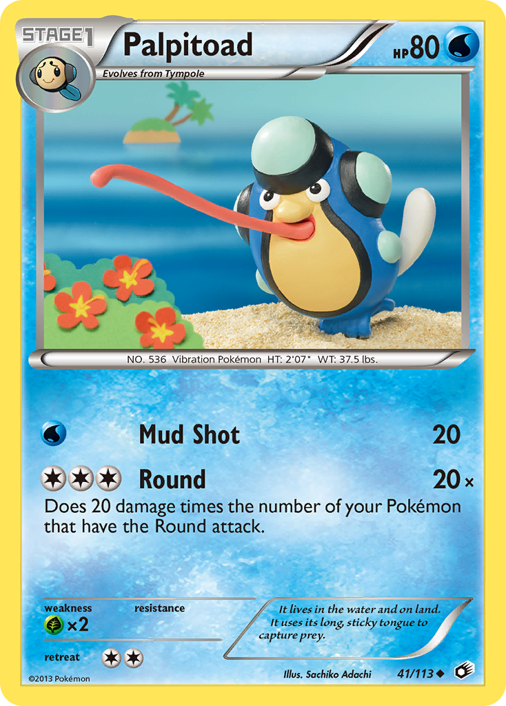 Palpitoad — Legendary Treasures #41/113